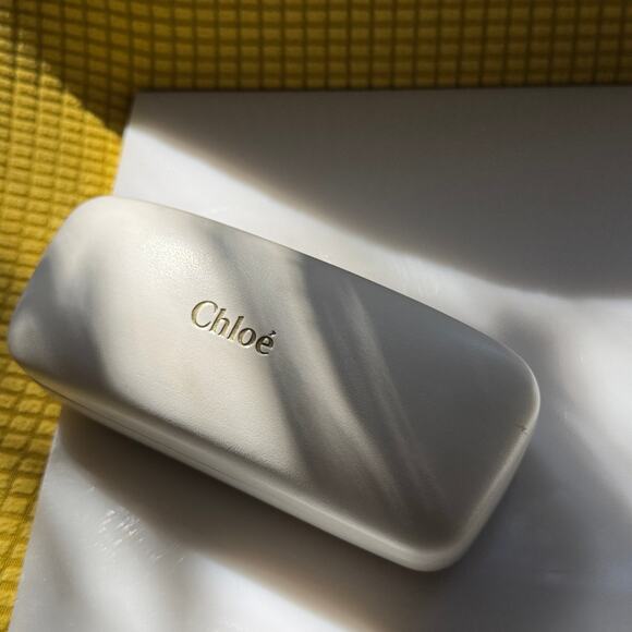 Chloé CE605S 799 Sunglasses|Oversized Round Yellow Brown Gradient Italy NWOT - Picture 12 of 13